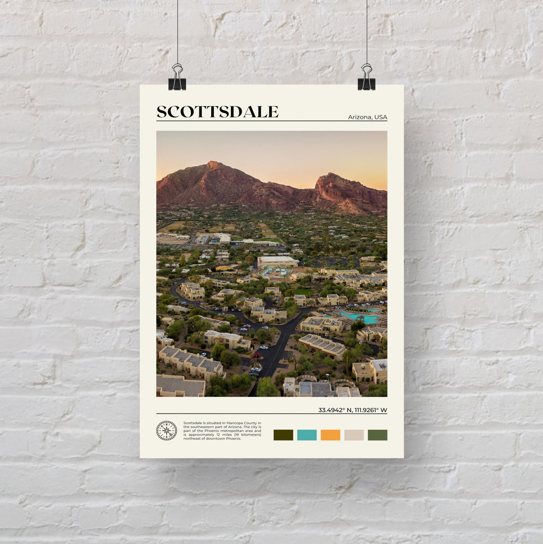 Scottsdale Poster