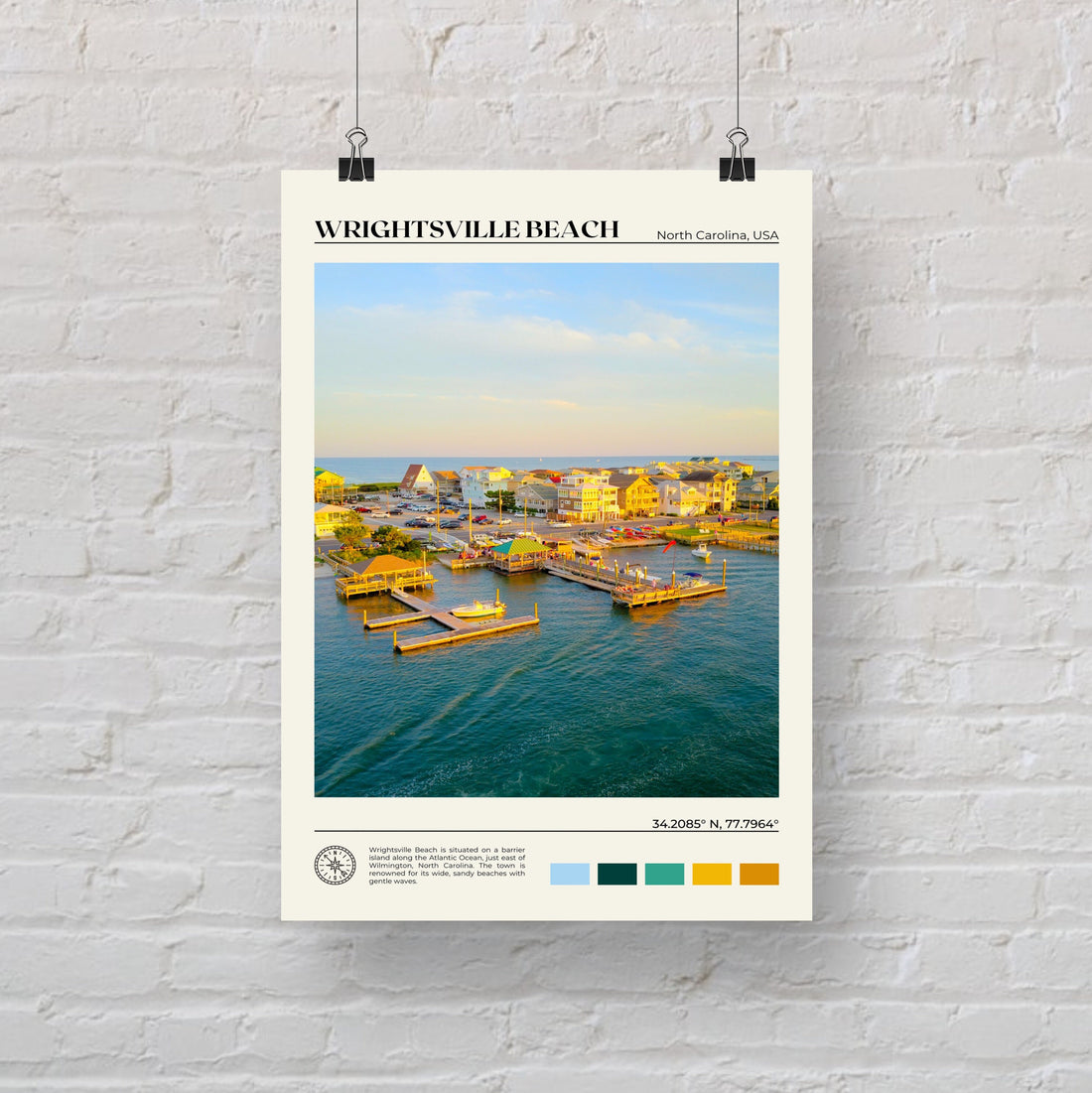 Wrightsville Beach Poster 2