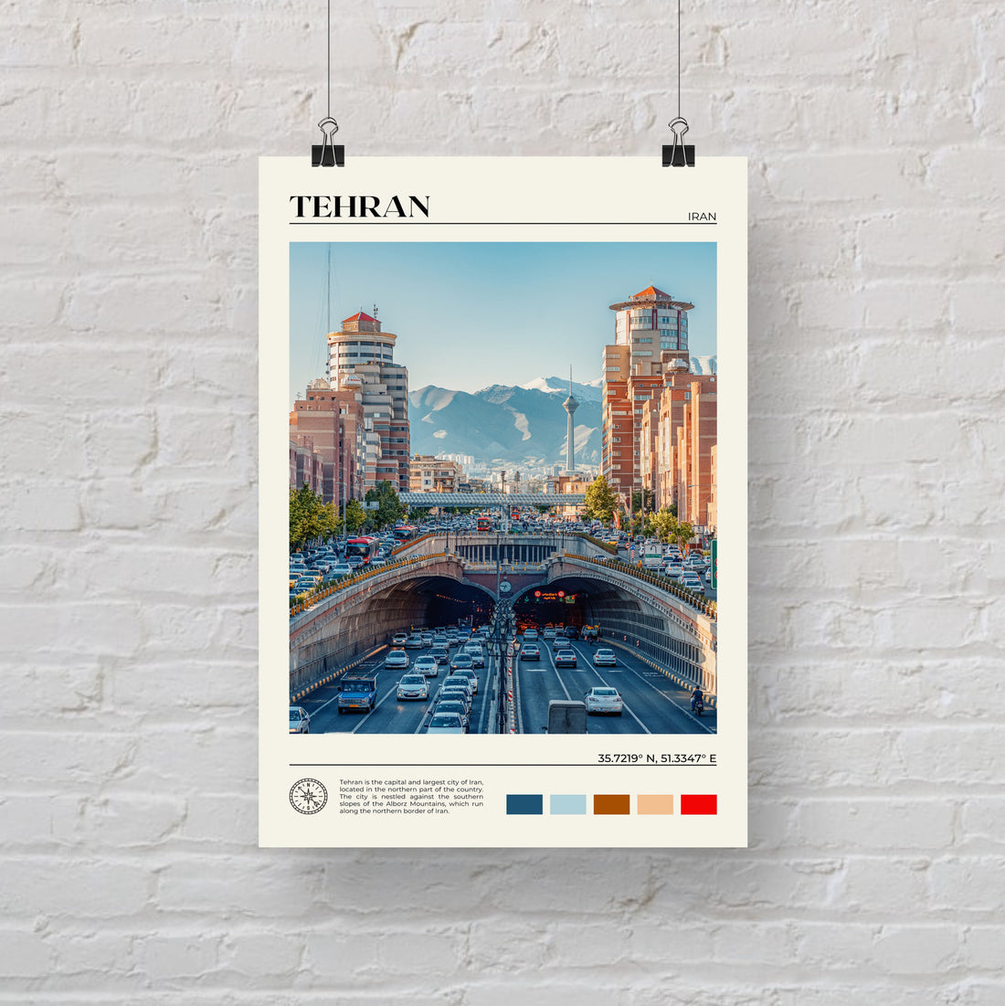 Tehran Poster