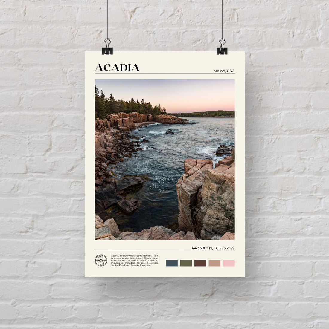 Acadia Poster