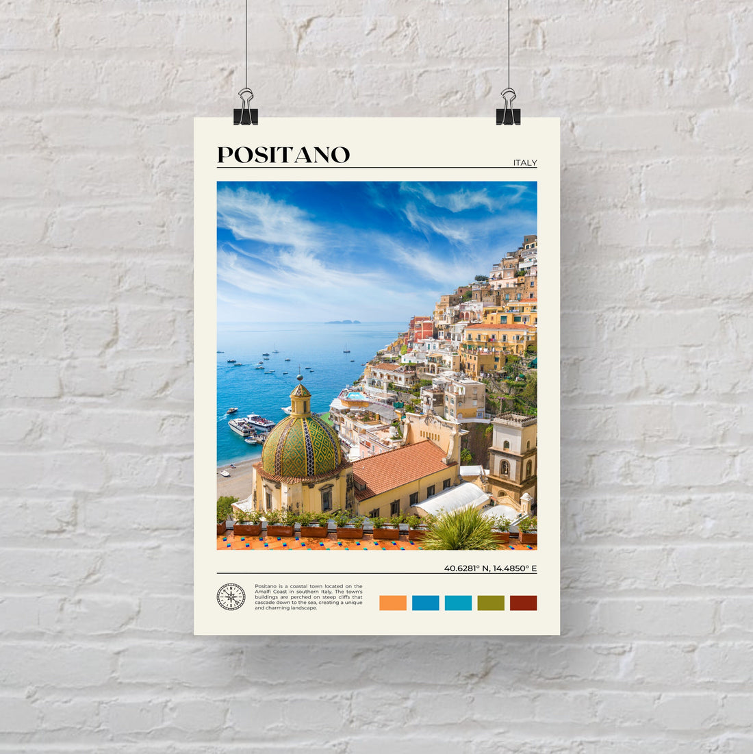 Positano Poster