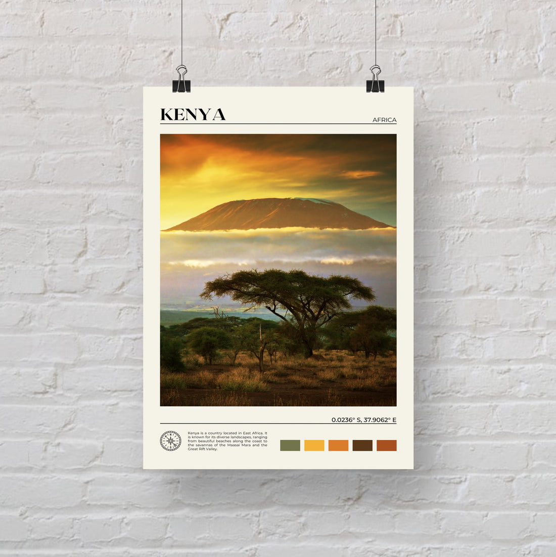 Kenya Poster