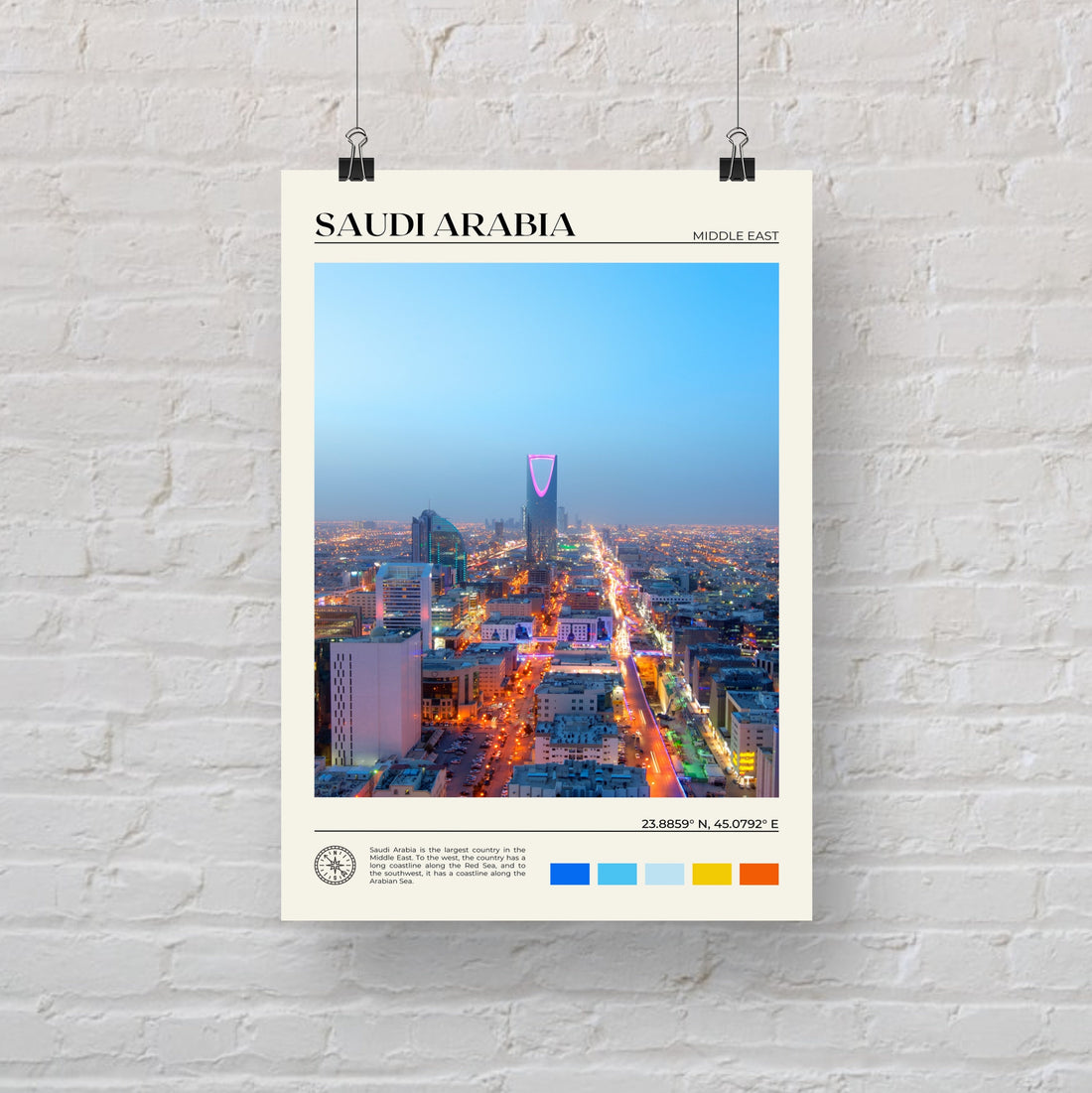 Saudi Arabia Poster