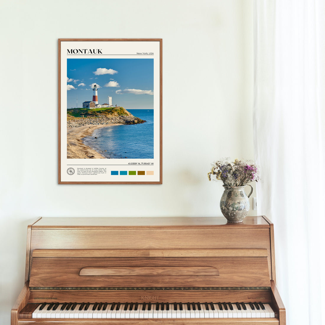 Montauk Poster