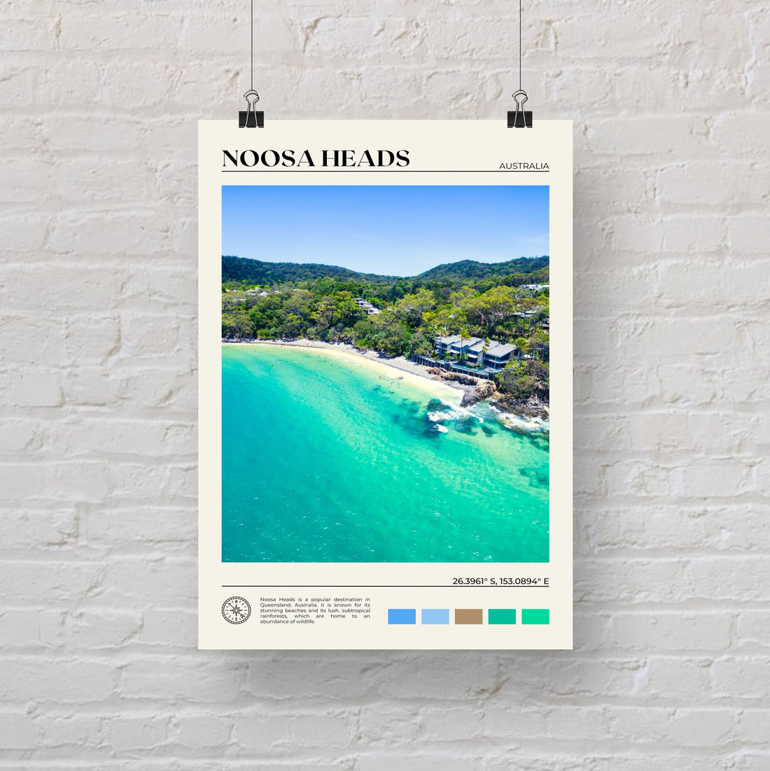 Noosa Heads Poster