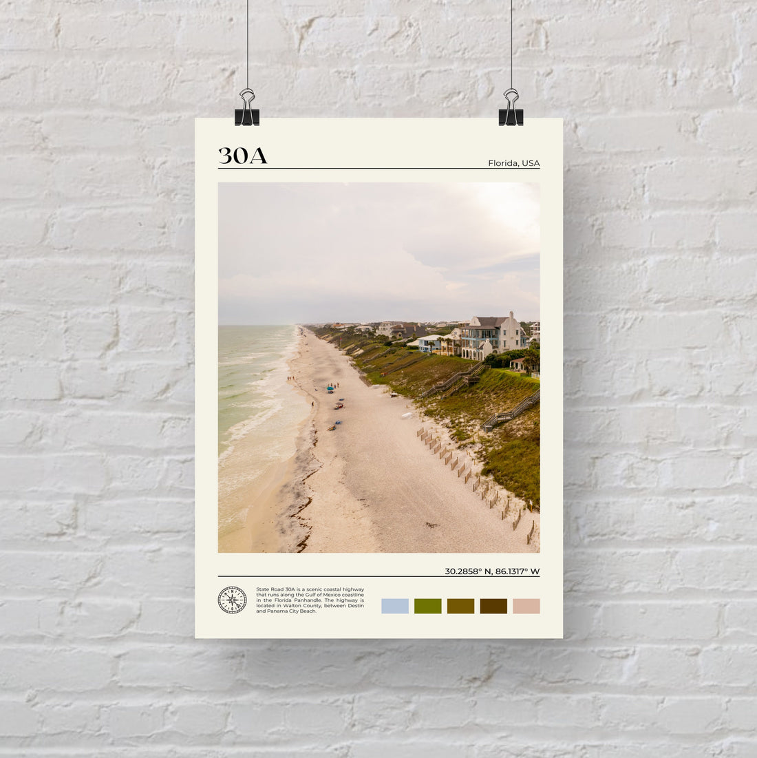 30A Poster