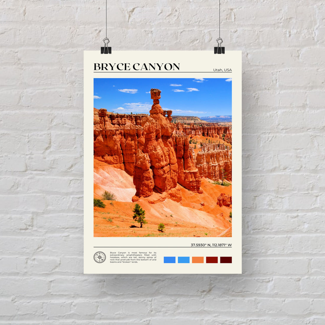 Bryce Canyon Poster