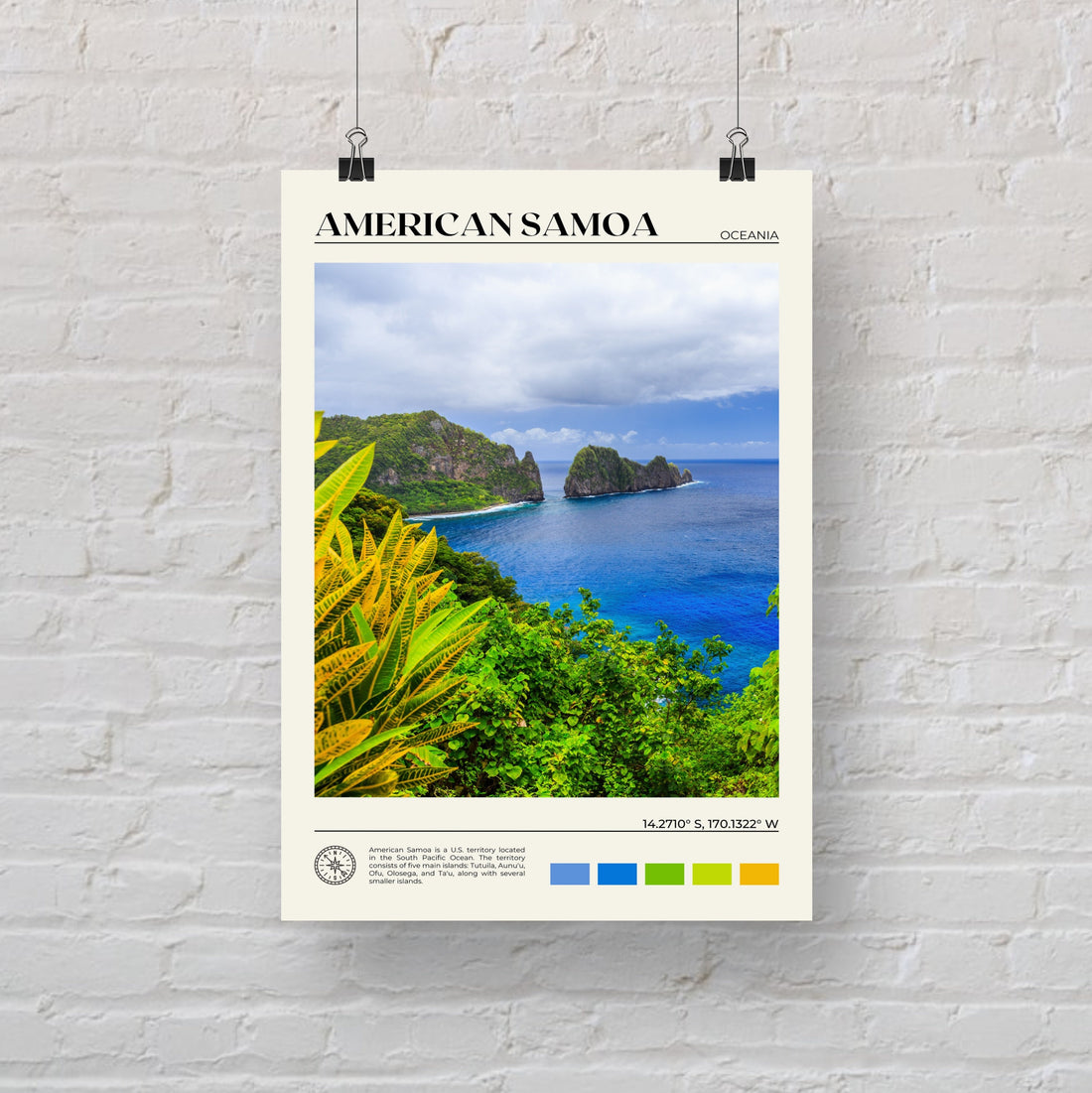 American Samoa Poster