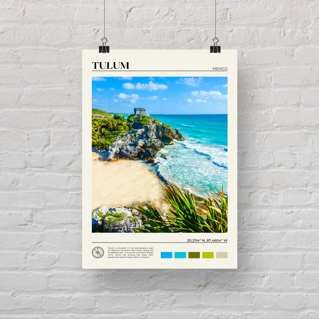 Tulum Poster