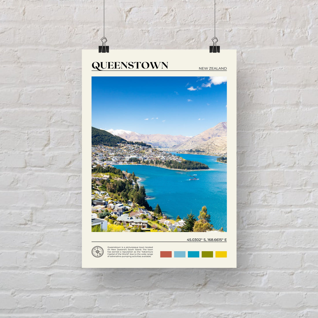 Queenstown Poster