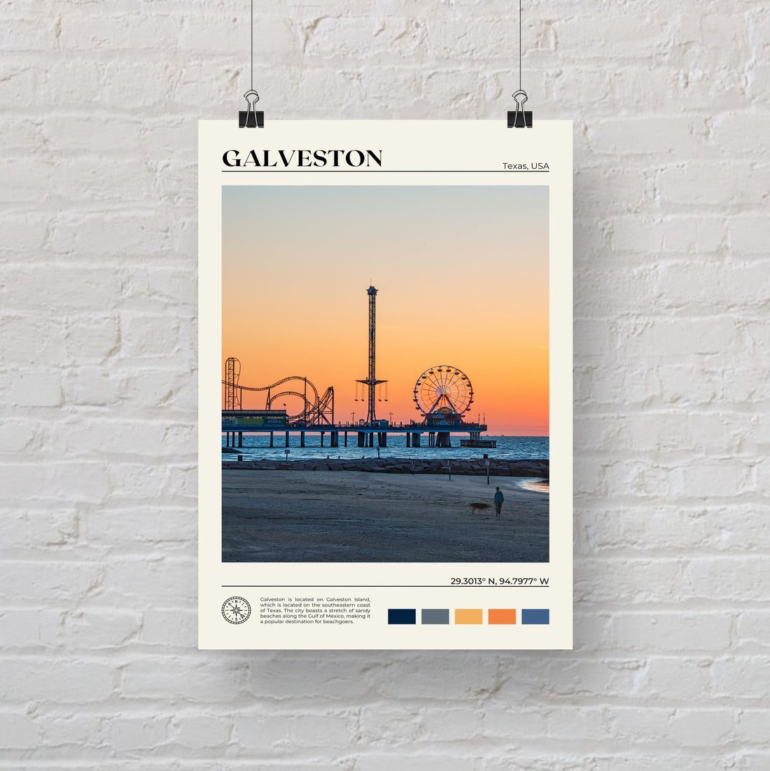 Galveston Poster