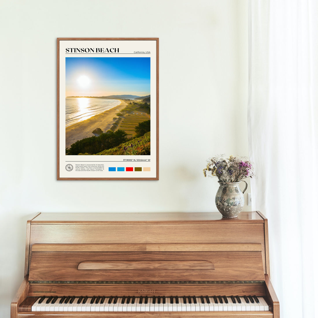 Stinson Beach Poster