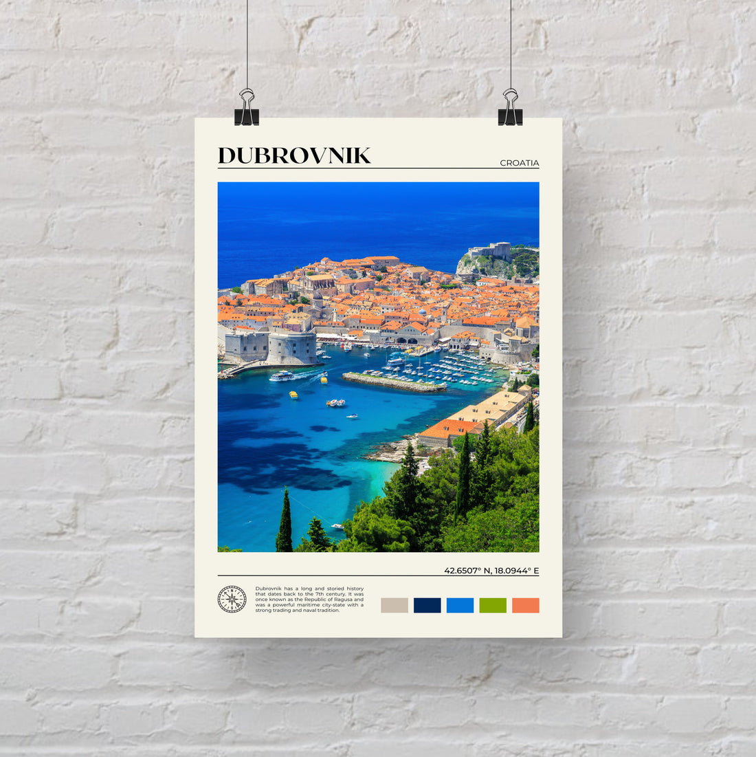 Dubrovnik Poster