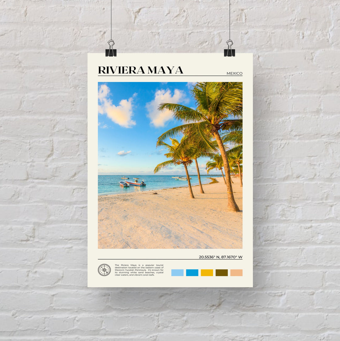 Riviera Maya Poster