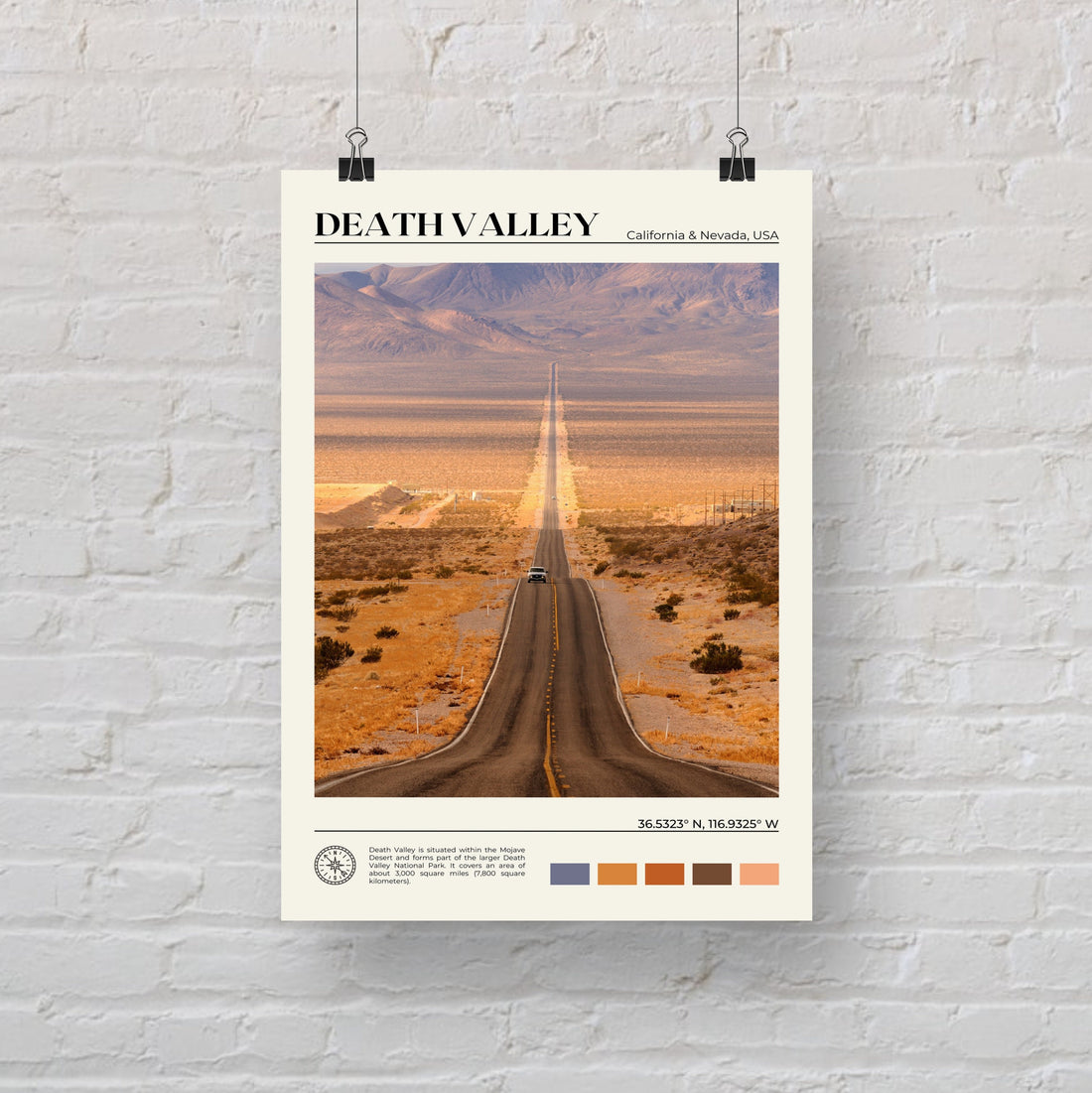 Death Valley Poster