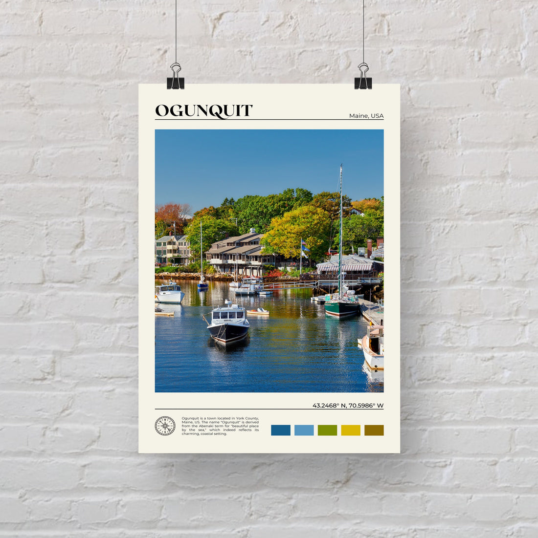 Ogunquit Poster