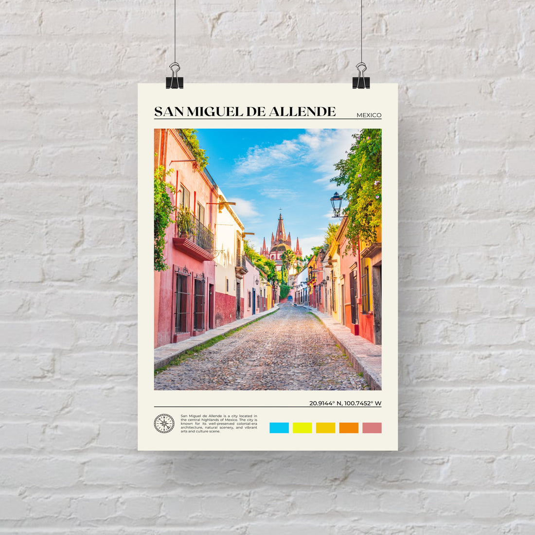 San Miguel de Allende Poster