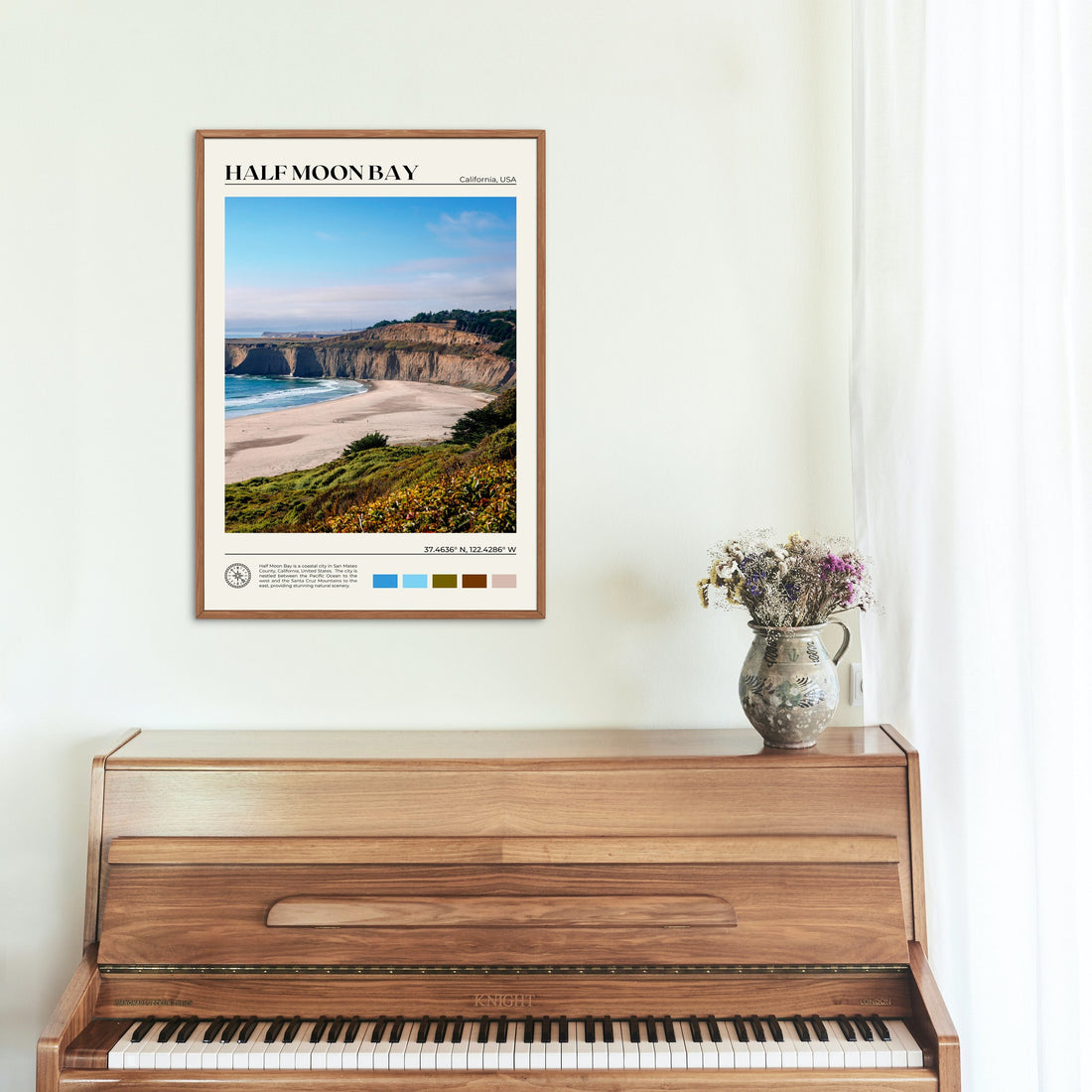 Half Moon Bay Poster