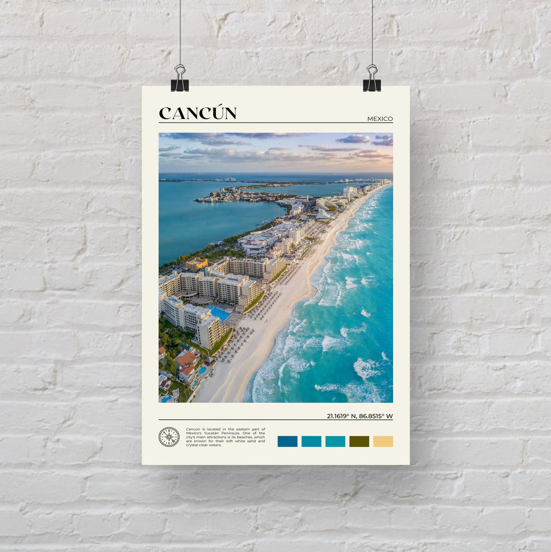 Cancún Poster