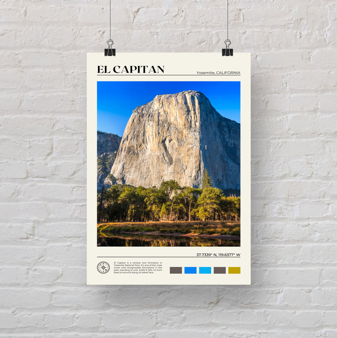 El Capitan Poster