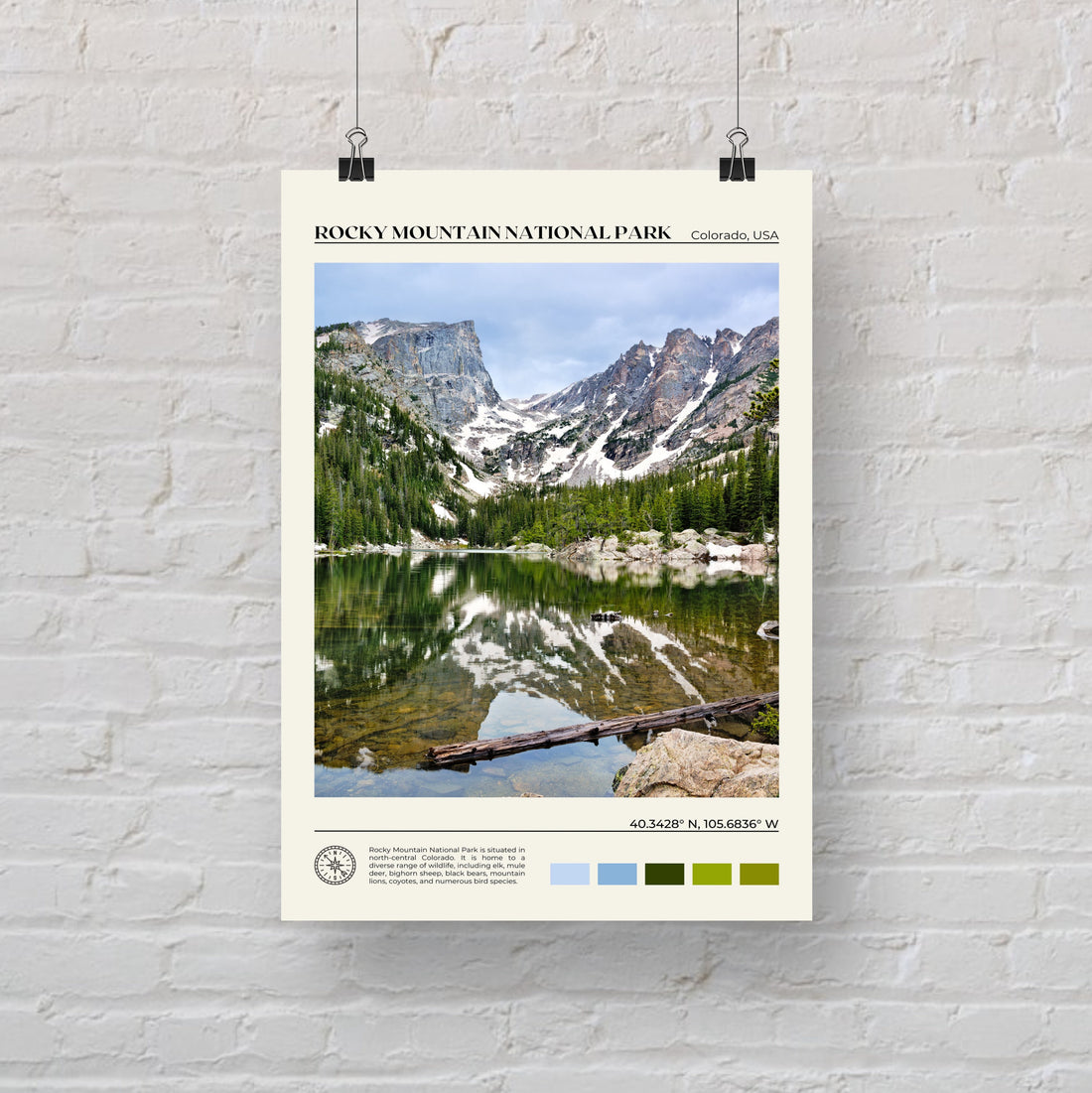 Rocky Mountain Poster