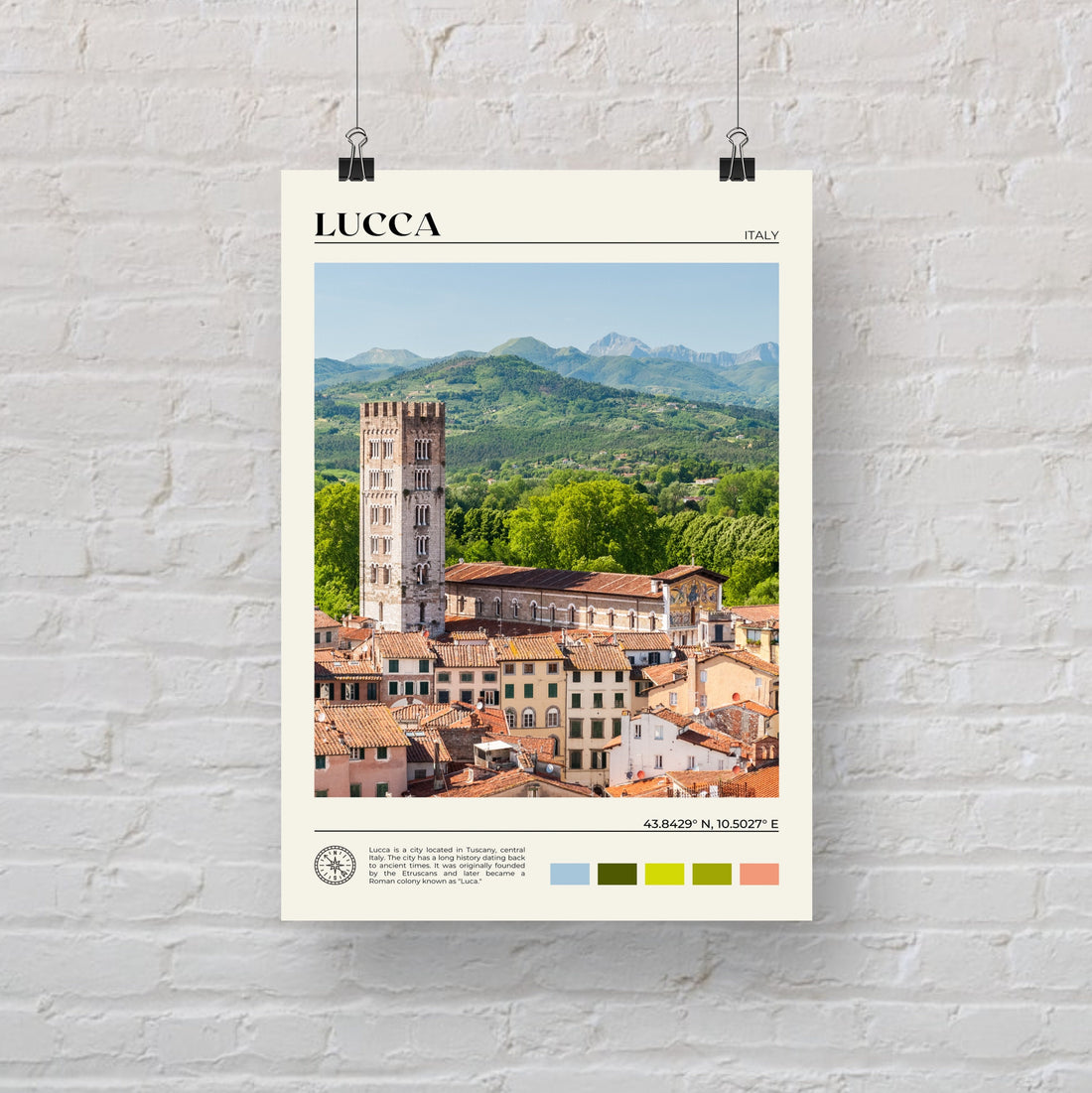 Lucca Poster