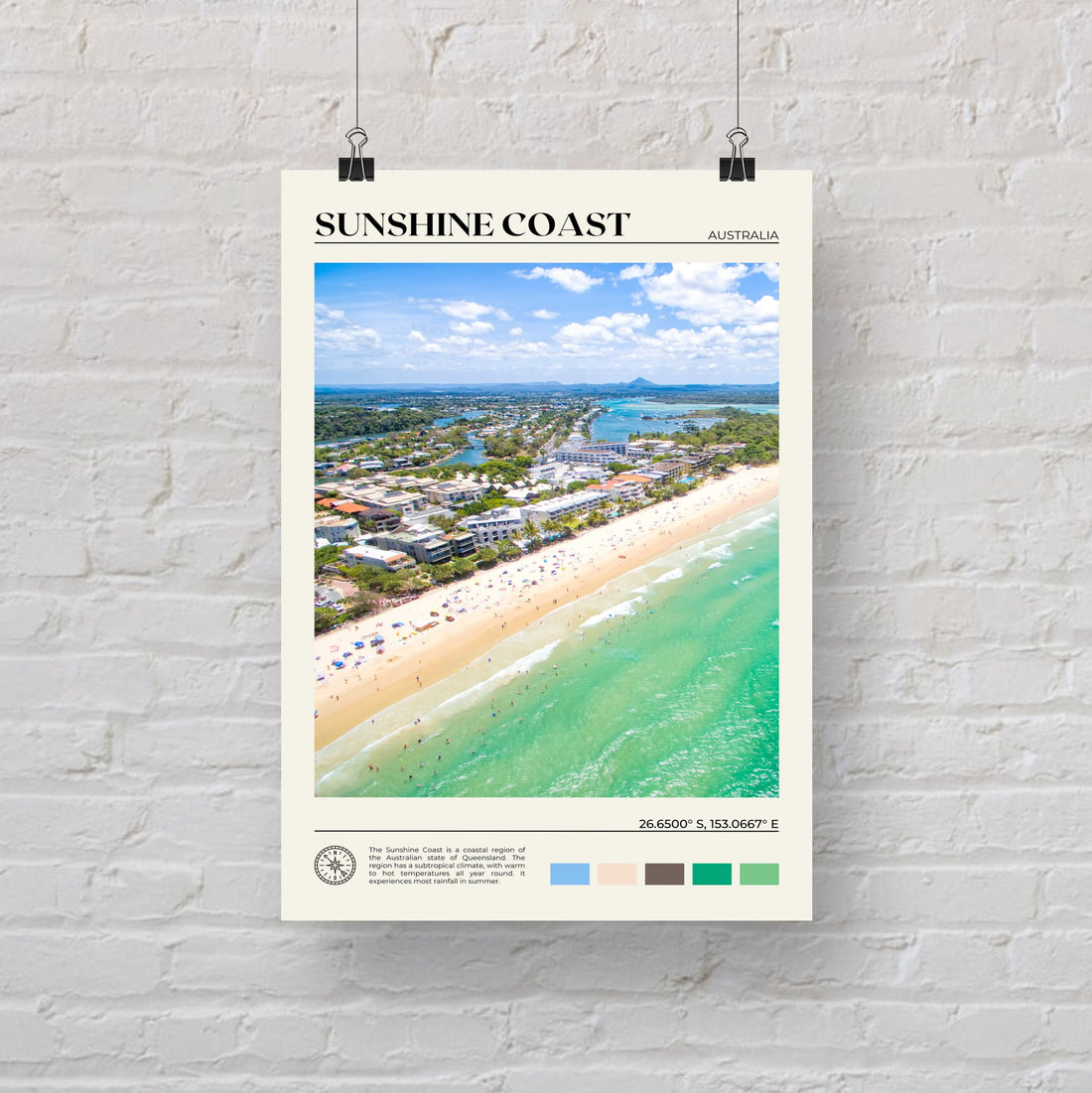 Sunshine Coast Poster