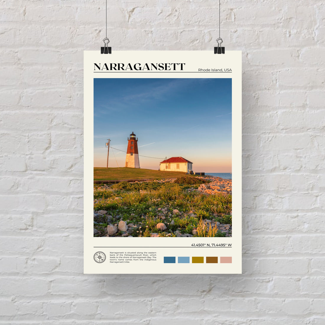 Narragansett Poster