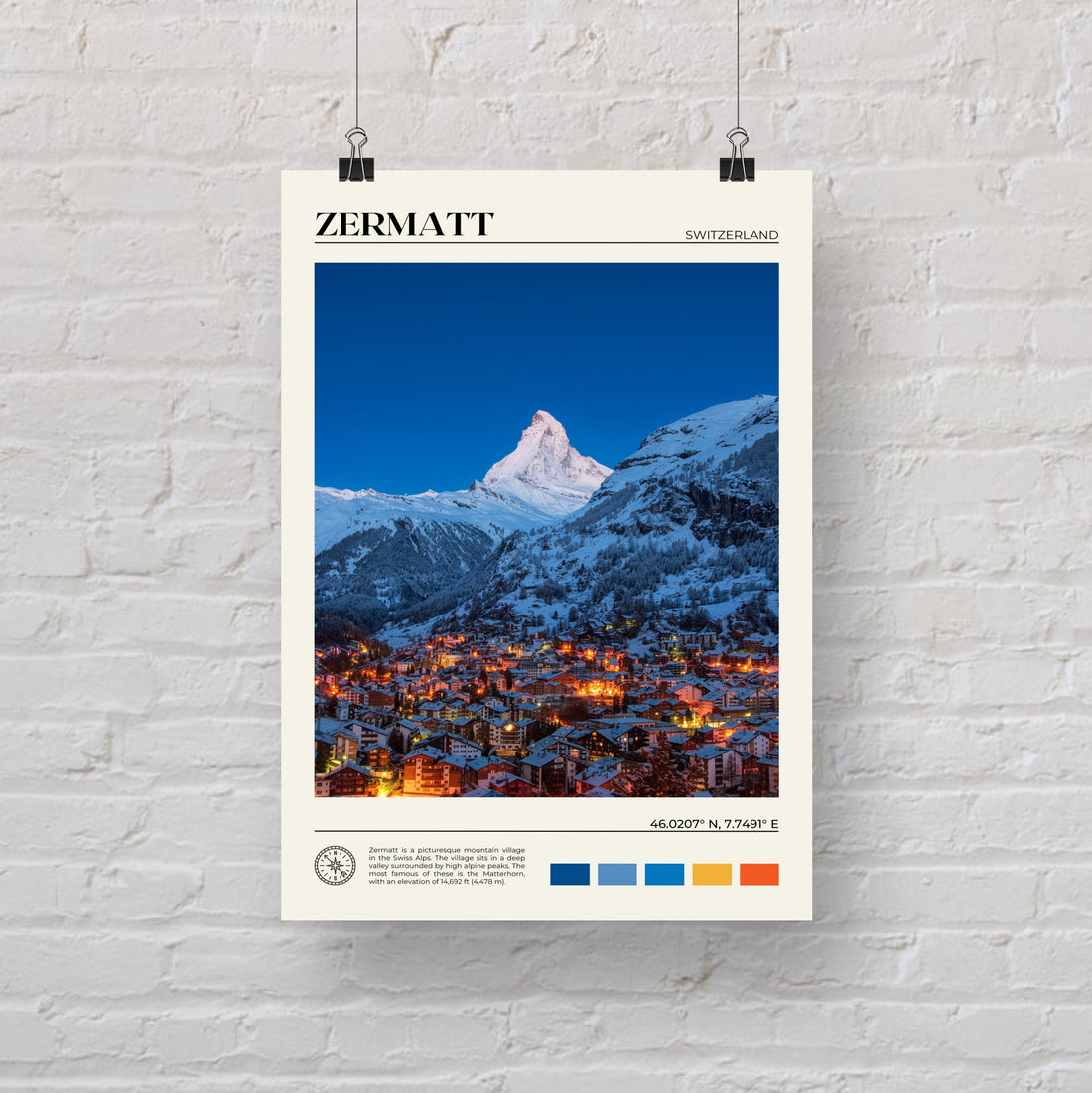 Zermatt Poster