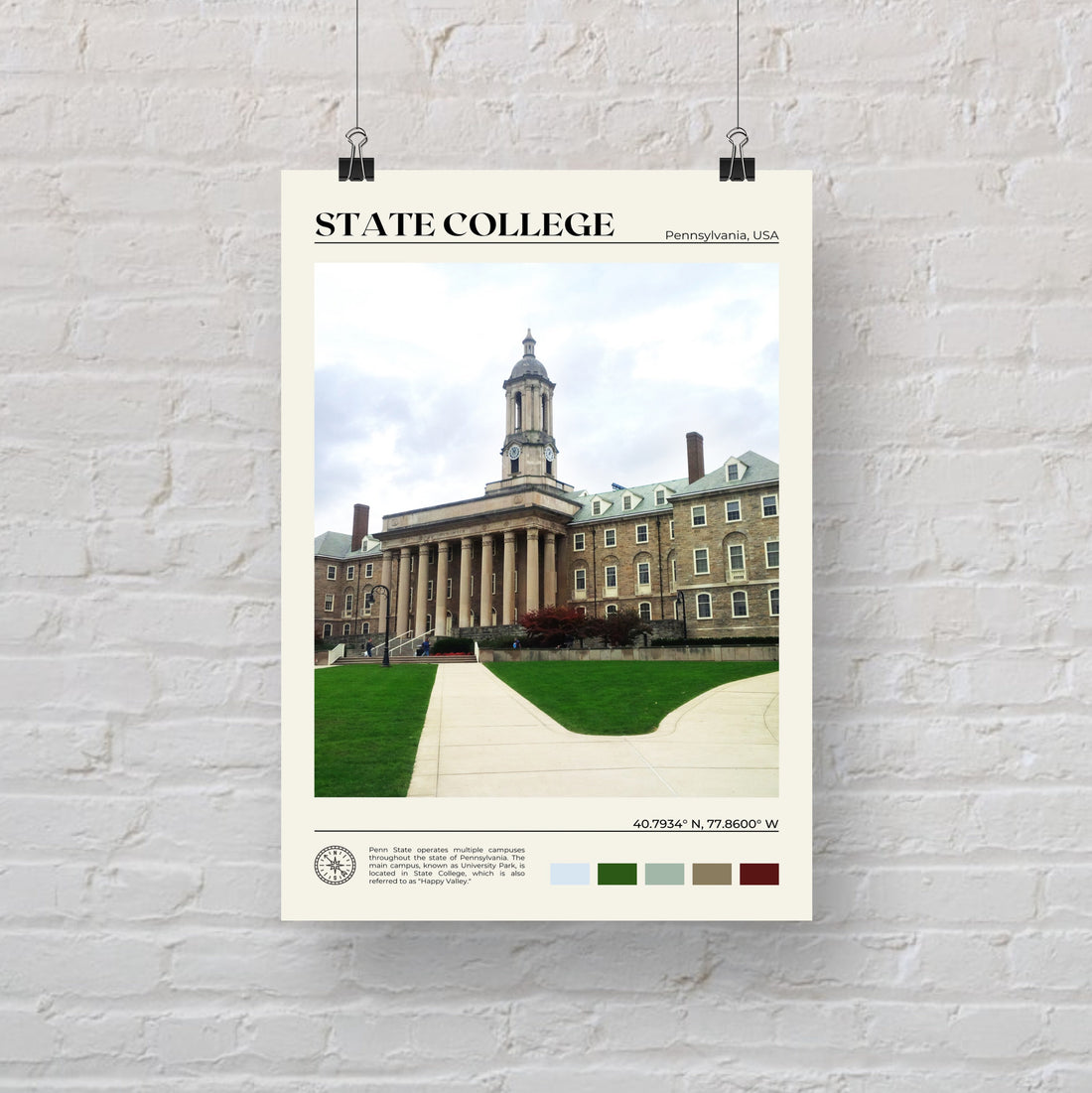 State College Poster