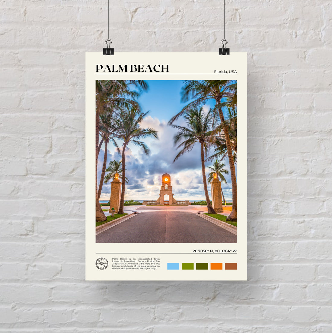 Palm Beach Poster