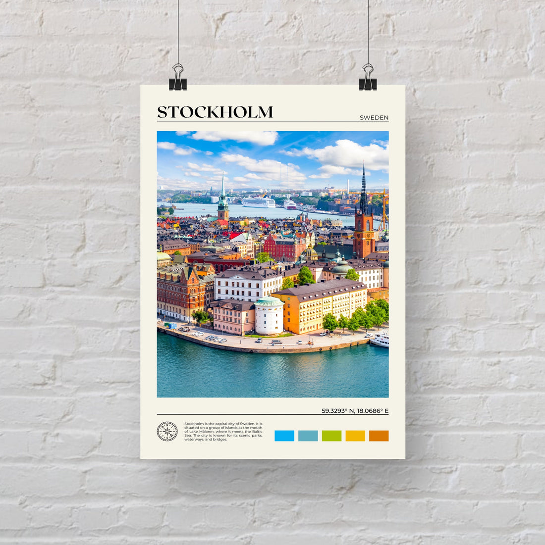 Stockholm Poster