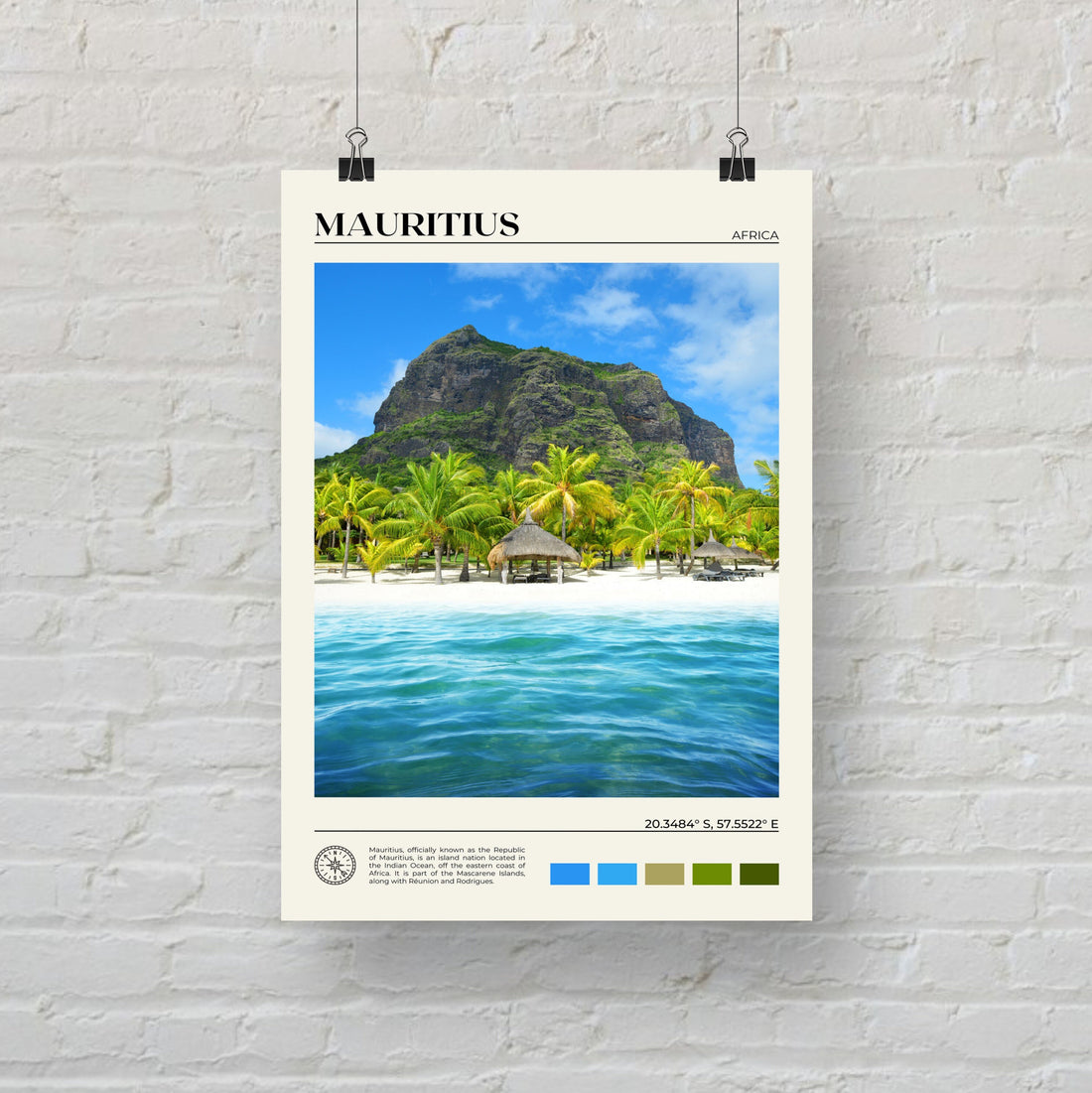 Mauritius Poster