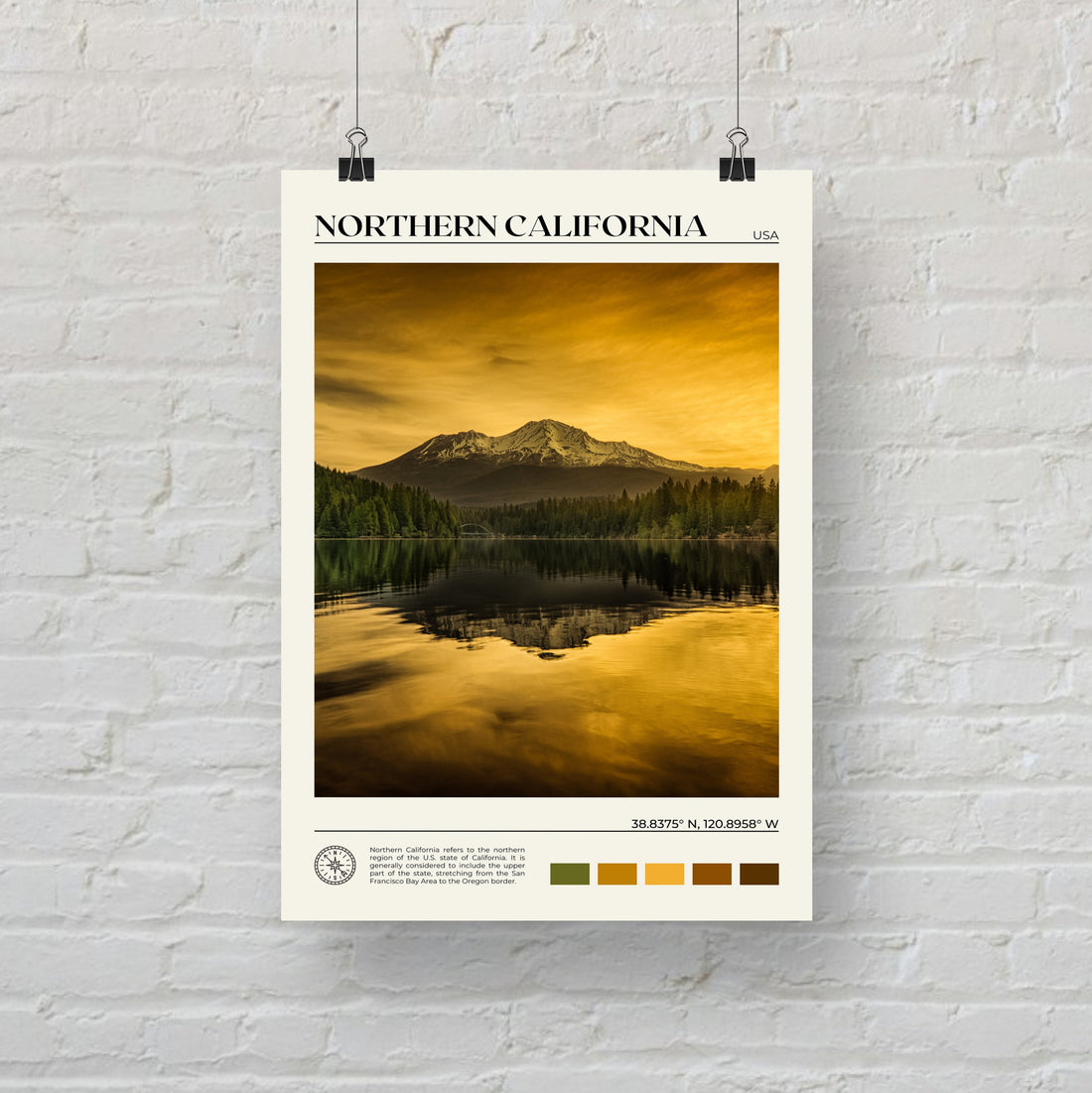 Northern California Poster 2