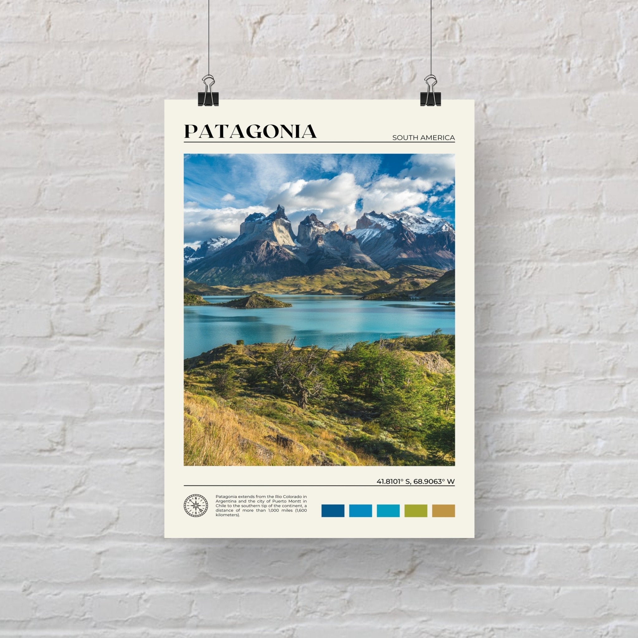 Patagonia Poster – studioUBILA