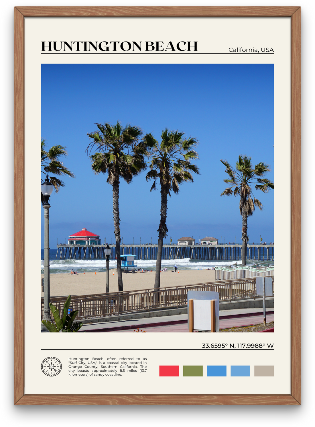 Huntington Beach Poster