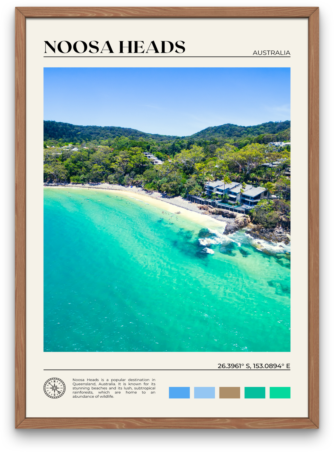 Noosa Heads Poster