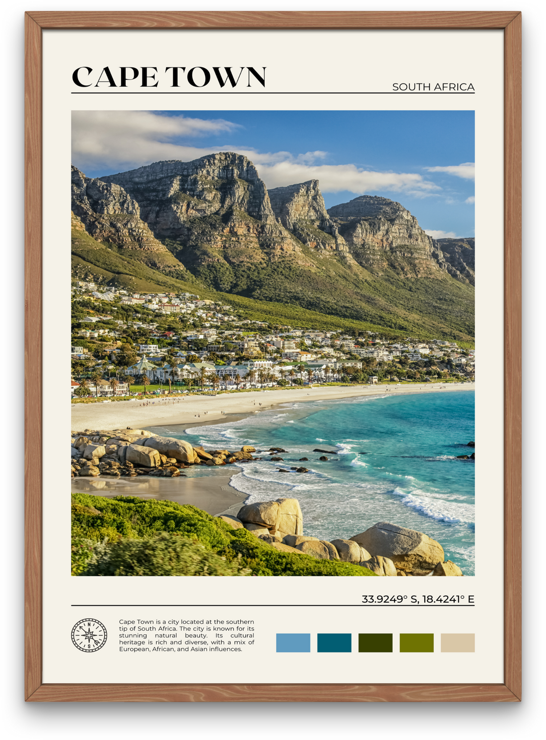 Cape Town Poster