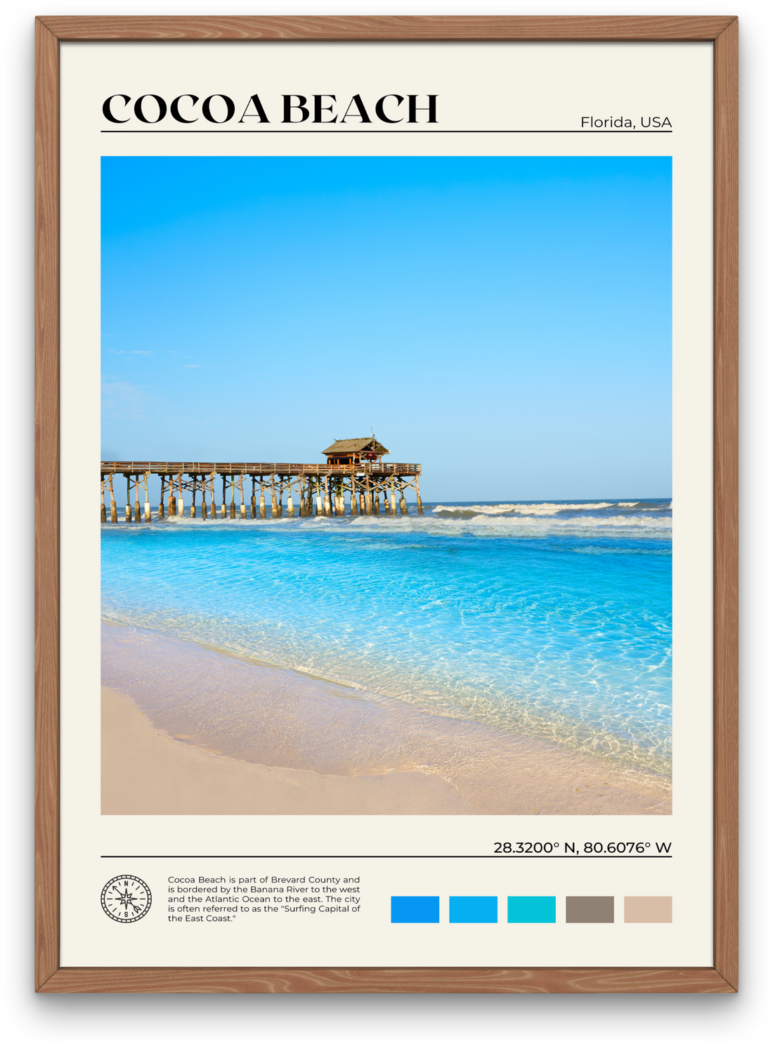 Cocoa Beach Poster