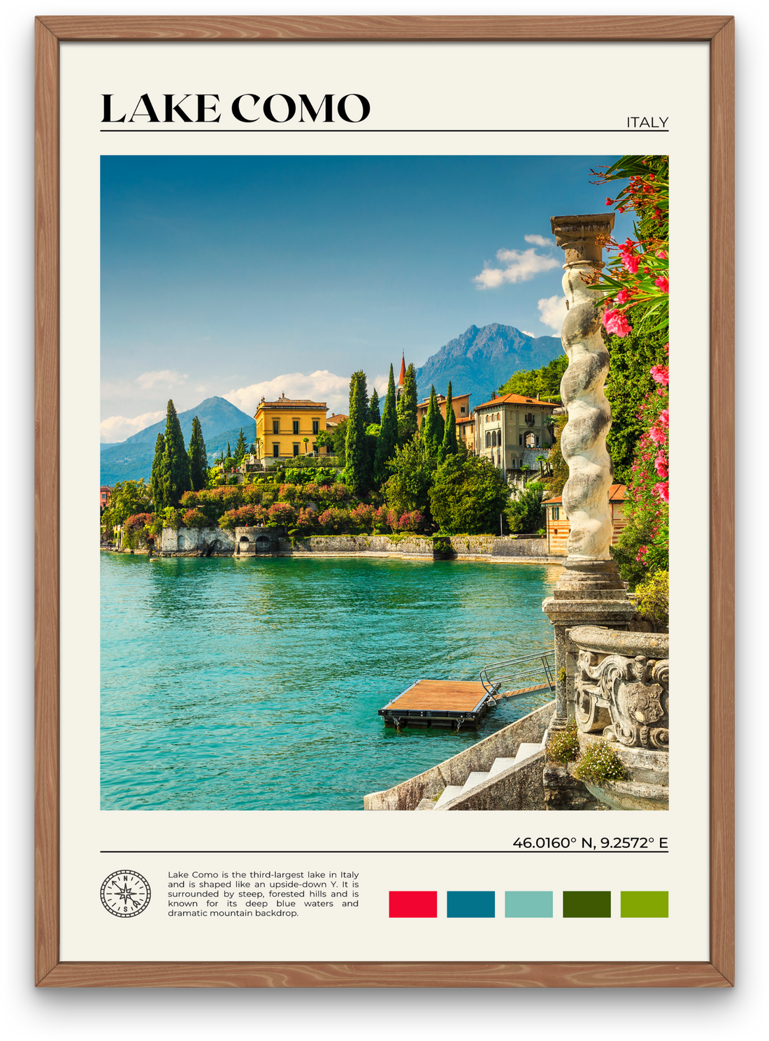 Lake Como Poster