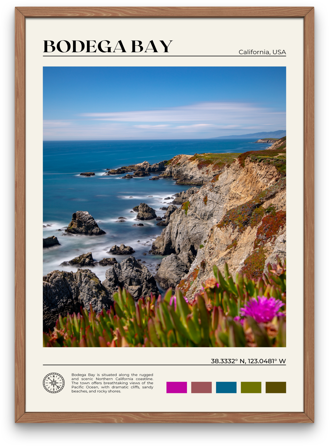 Bodega Bay Poster