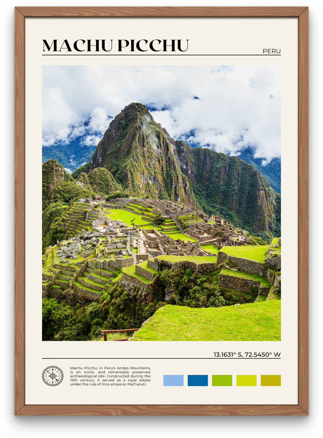 Machu Picchu Poster