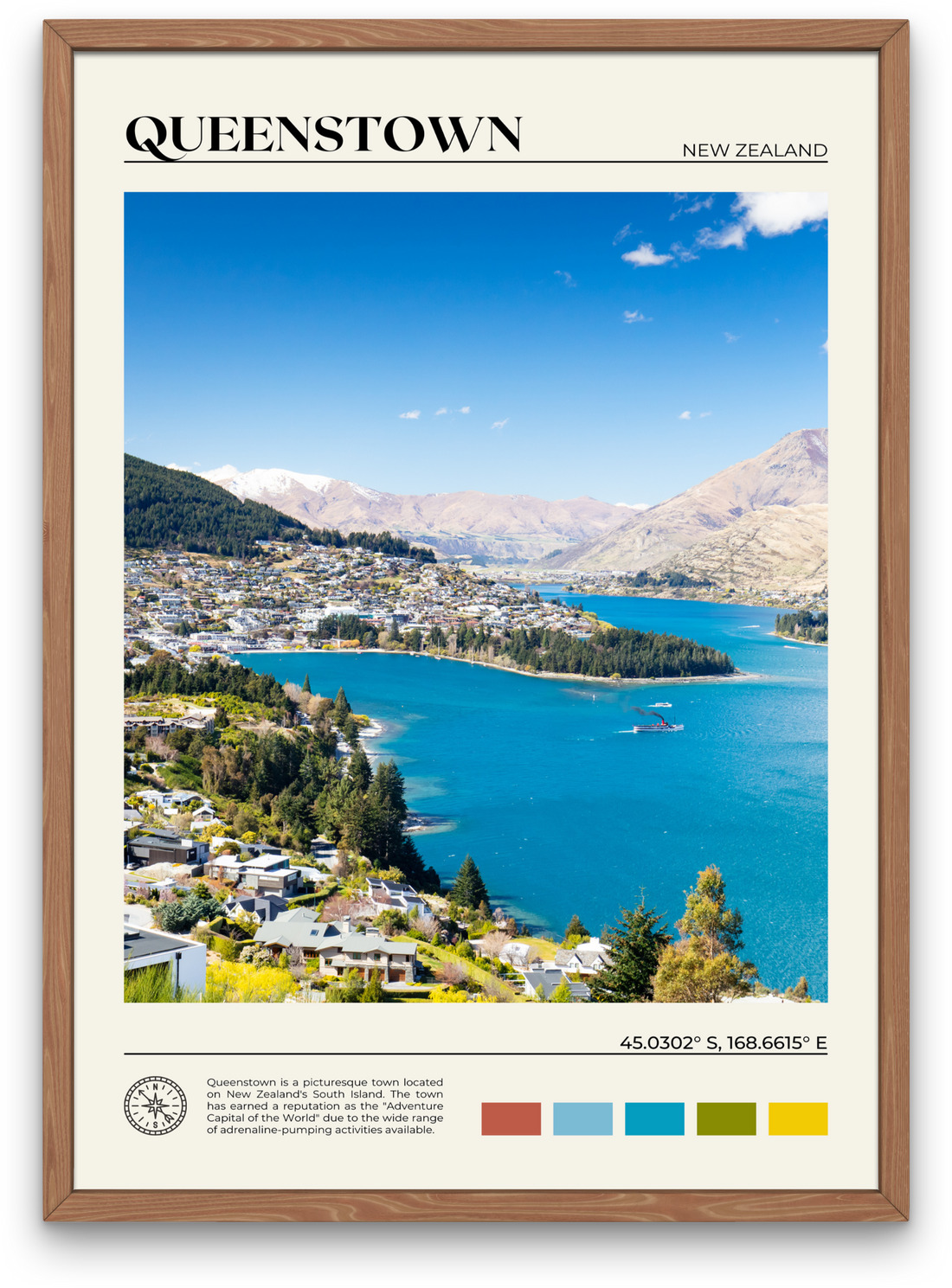 Queenstown Poster