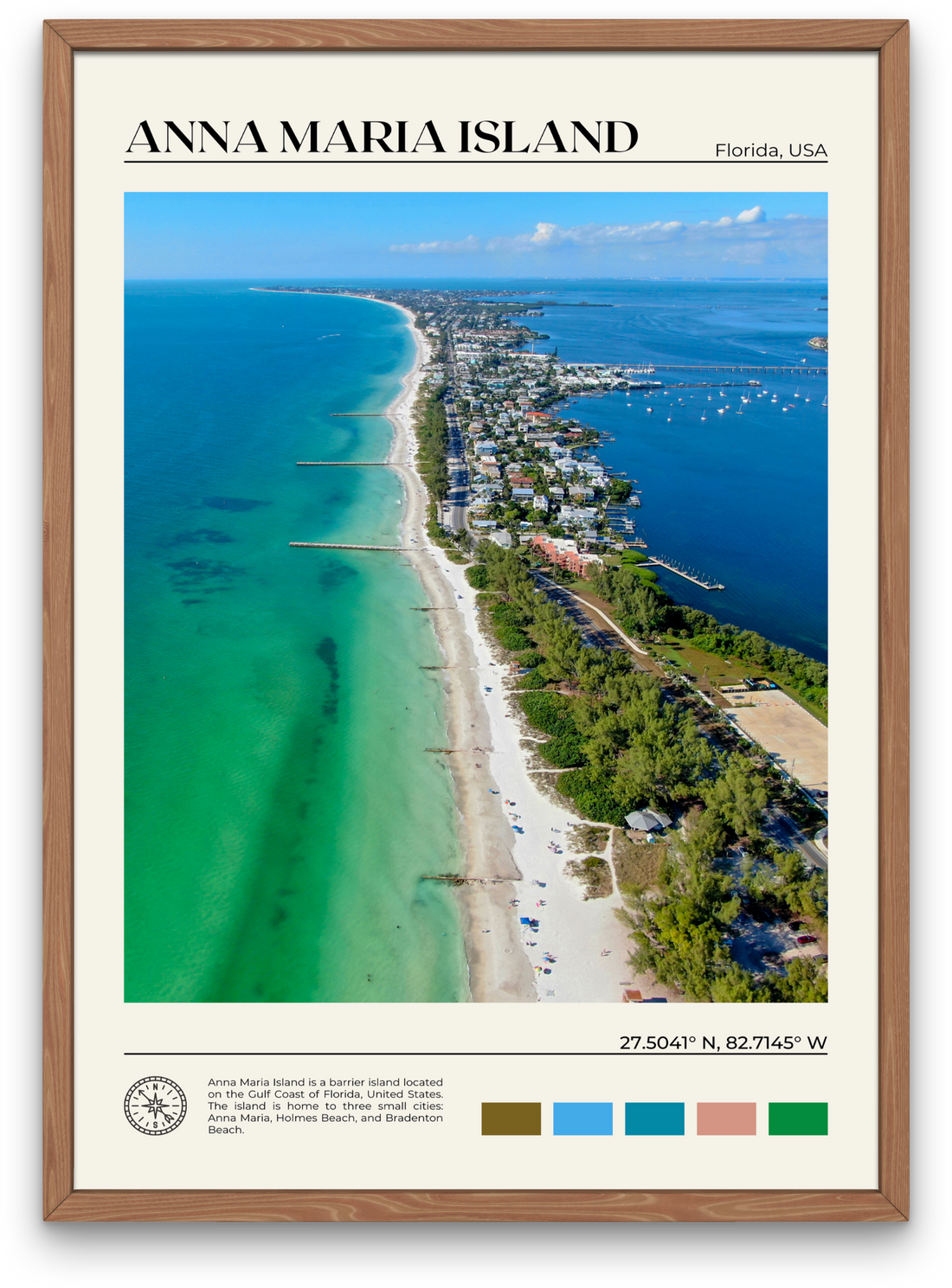 Anna Maria Island Poster