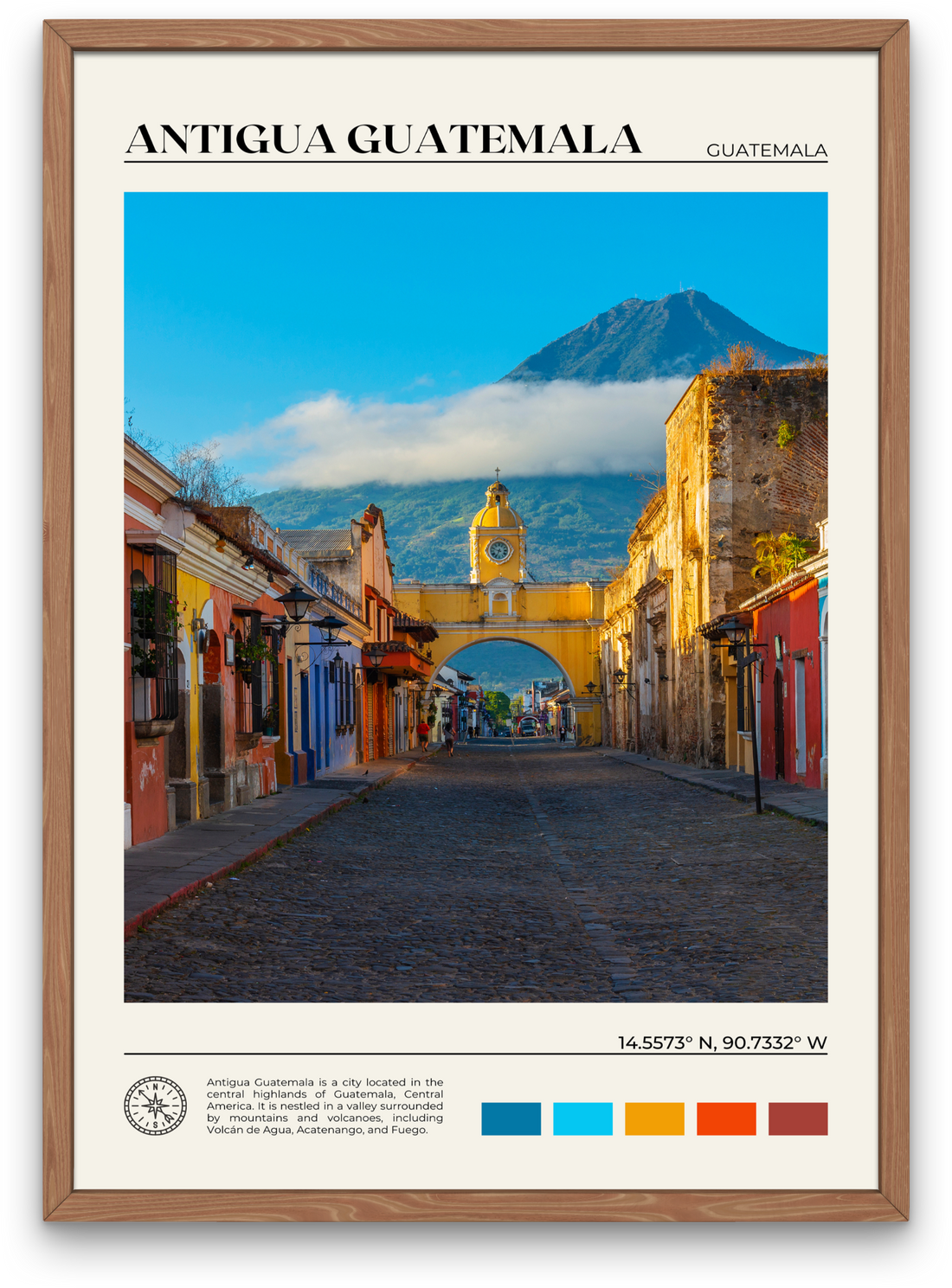 Antigua Guatemala Poster