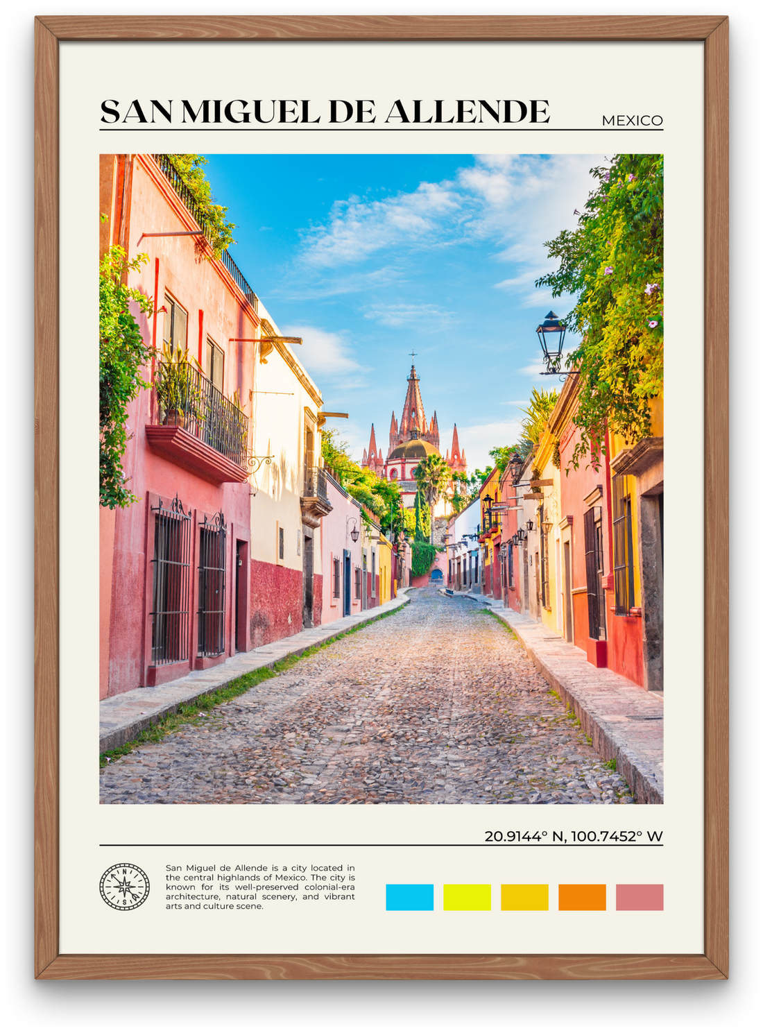 San Miguel de Allende Poster