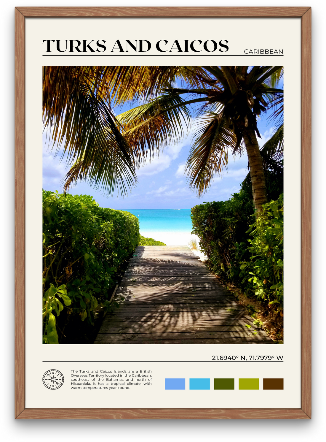 Turks and Caicos Poster