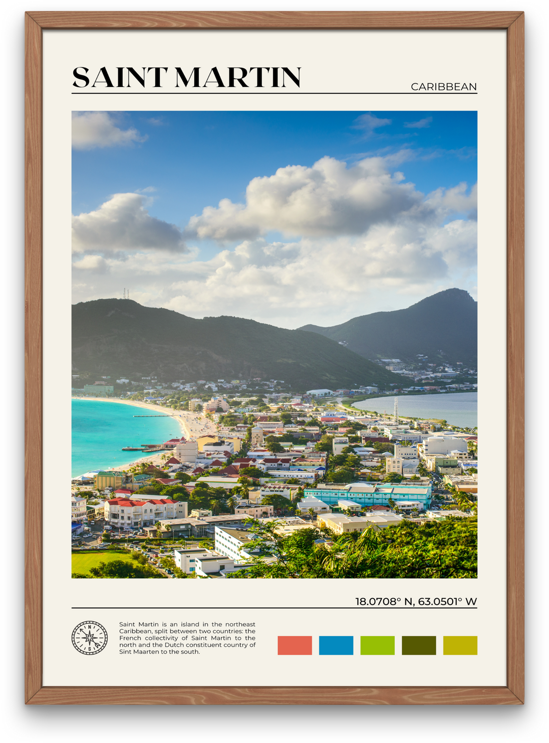 Saint Martin Poster