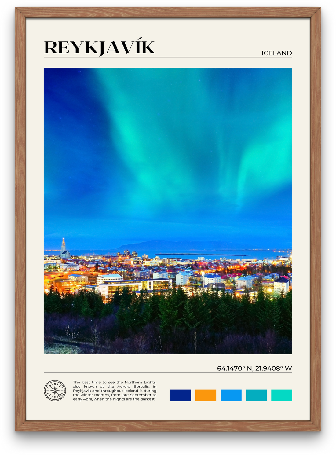 Reykjavík Poster