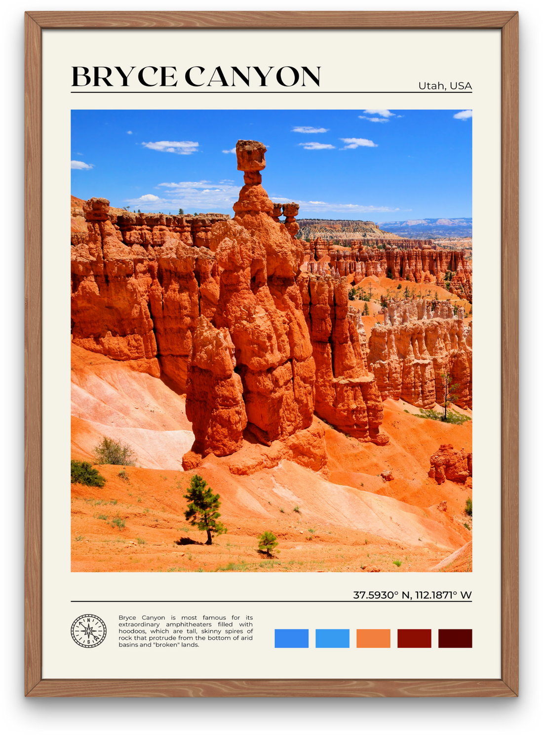 Bryce Canyon Poster